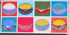 Burger Mural, Tom Sparkman
